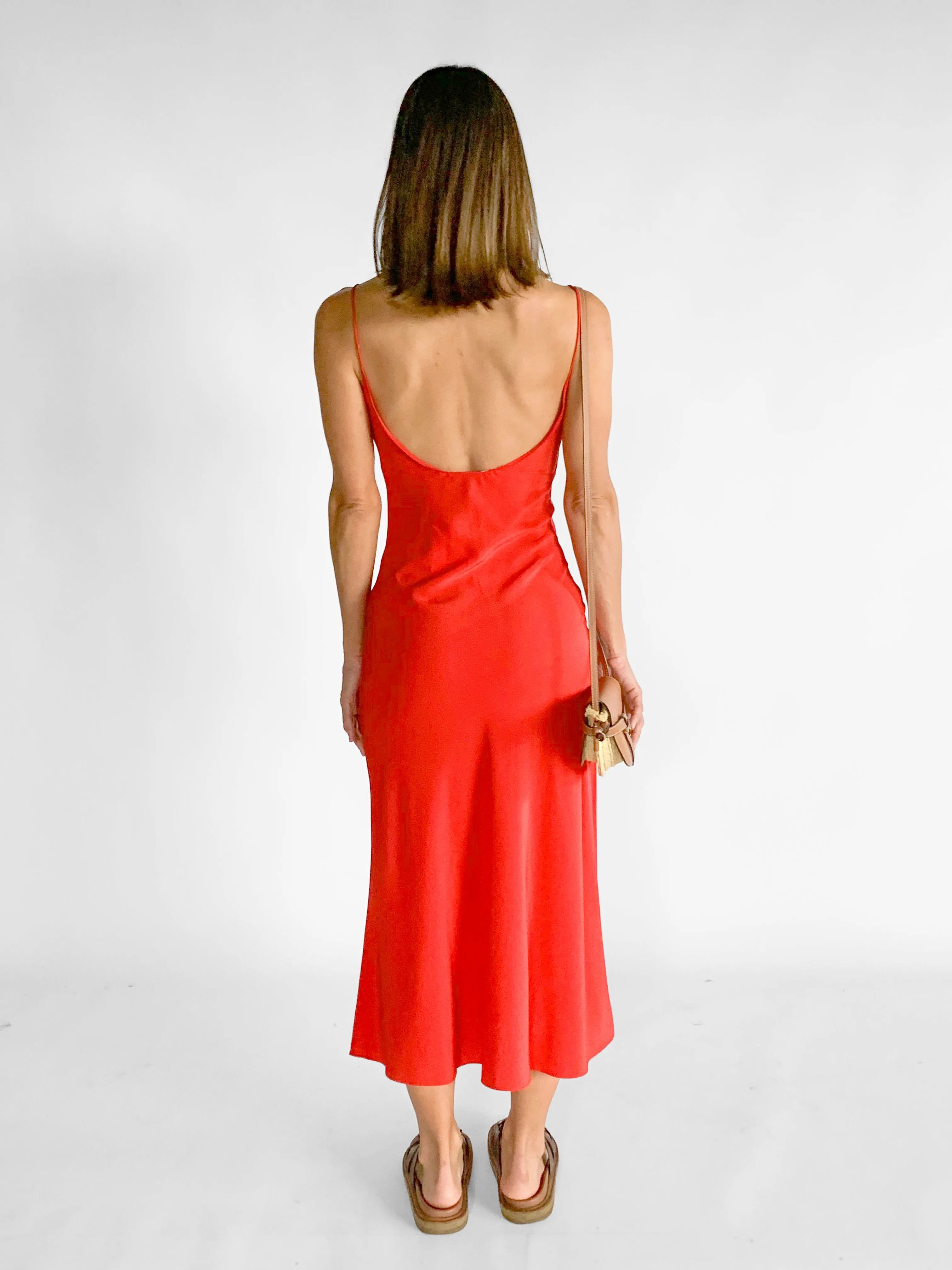 Low Back Slip Dress