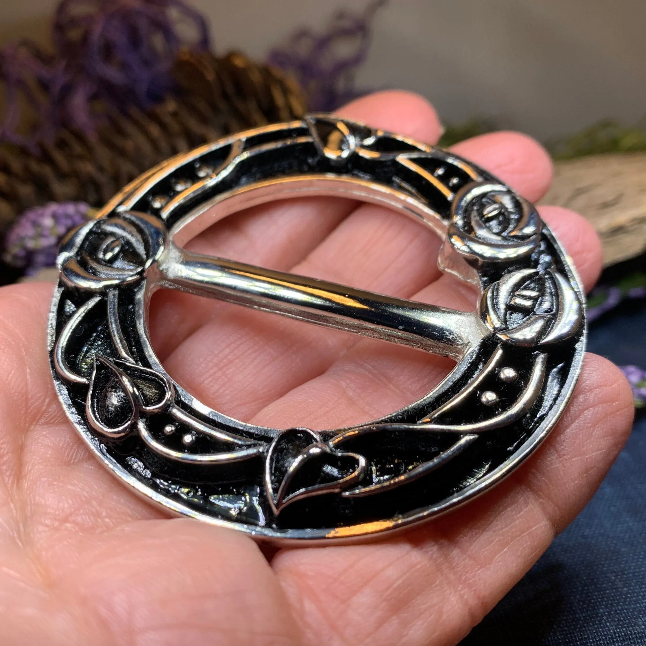 Mackintosh Roses Scarf Ring