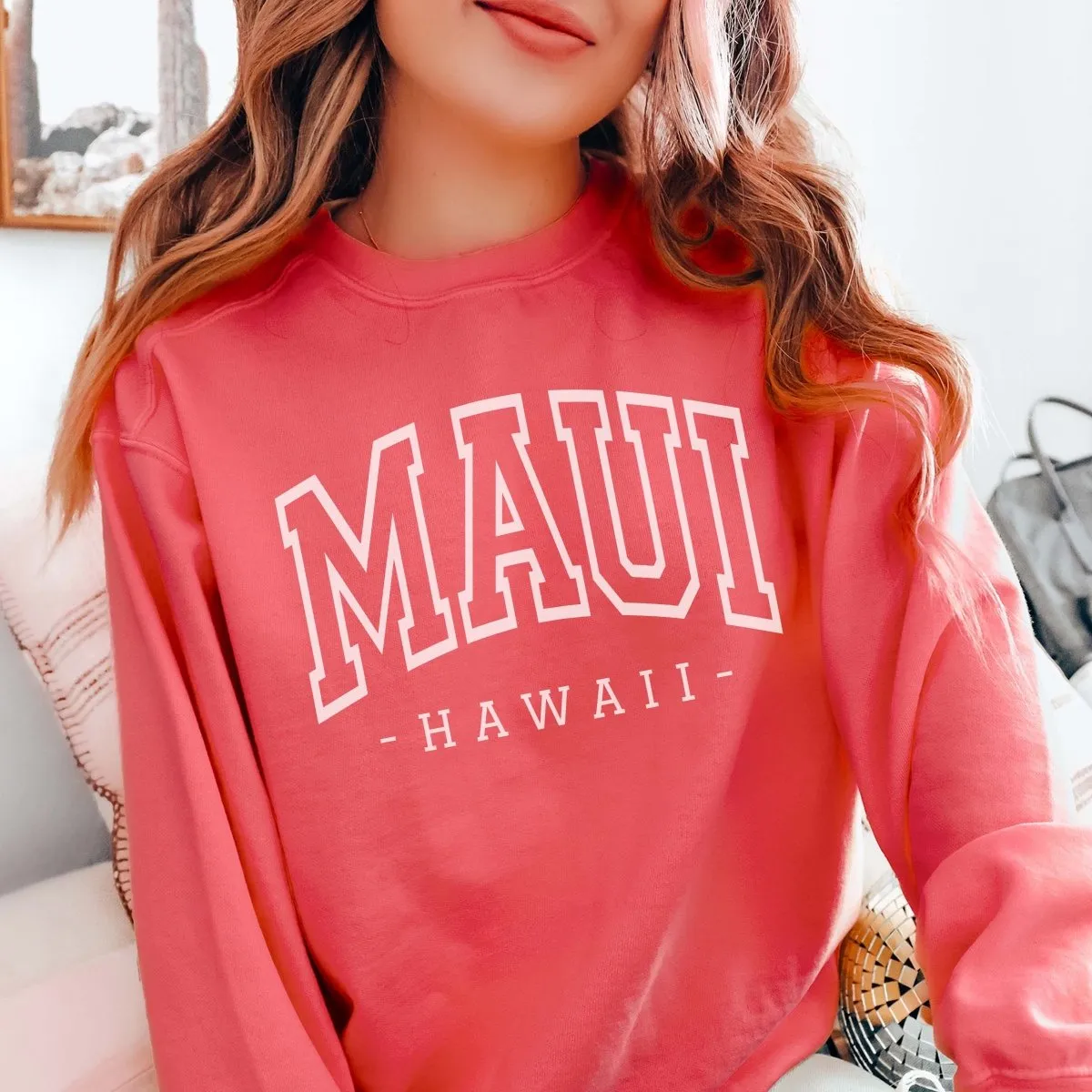 Maui Hawaii Comfort Colors Crew