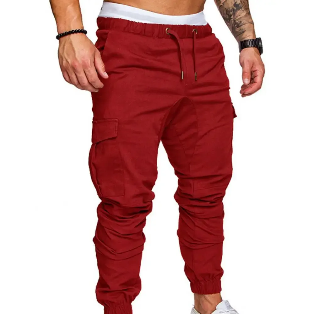 Men's Casual Jogging Pants  Pocket Pants Sports Pants