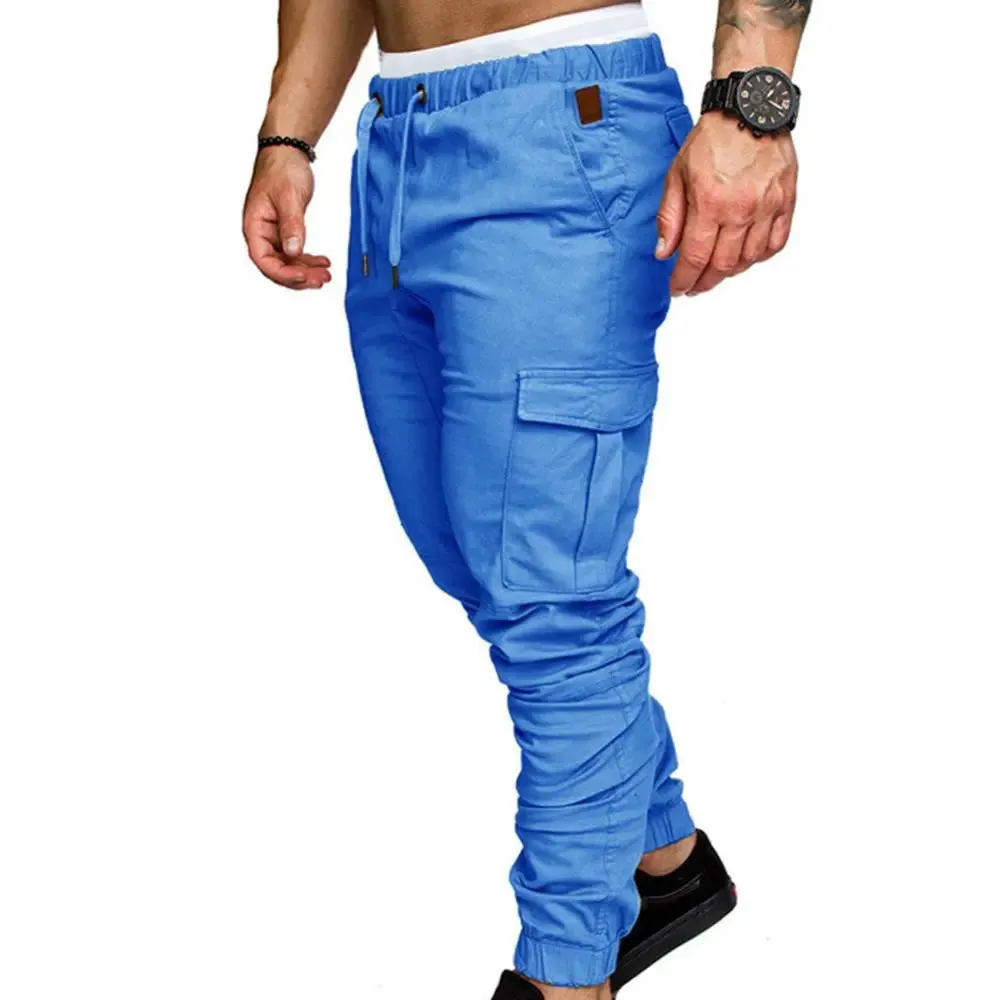 Men's Casual Jogging Pants  Pocket Pants Sports Pants