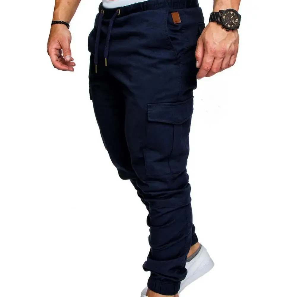 Men's Casual Jogging Pants  Pocket Pants Sports Pants
