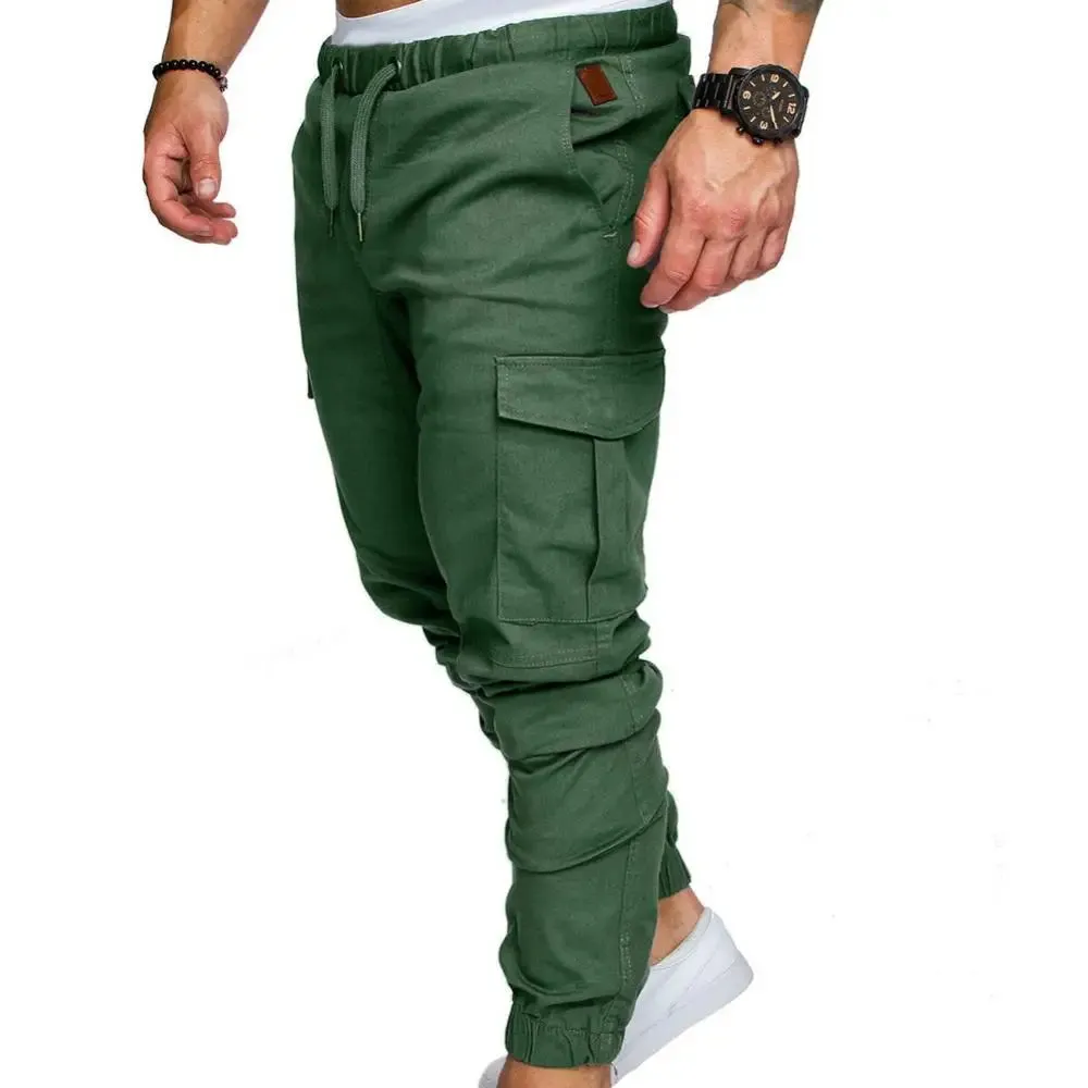 Men's Casual Jogging Pants  Pocket Pants Sports Pants