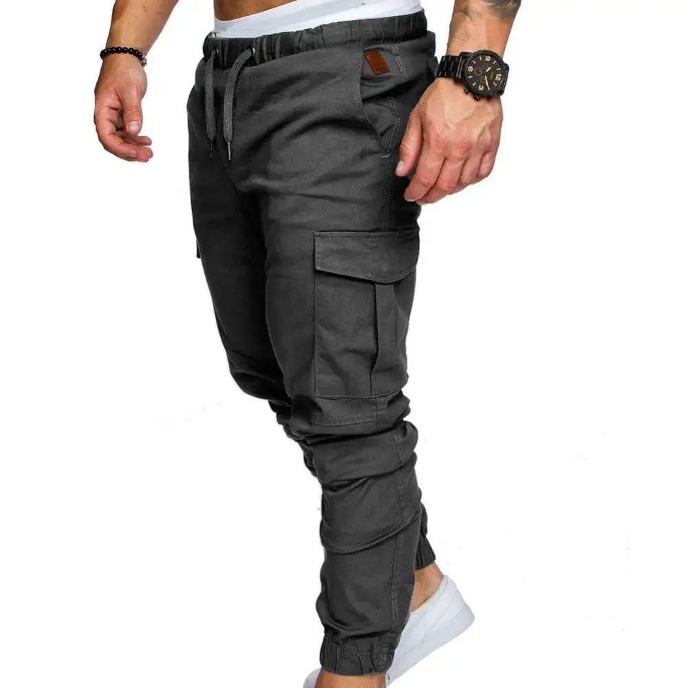 Men's Casual Jogging Pants  Pocket Pants Sports Pants