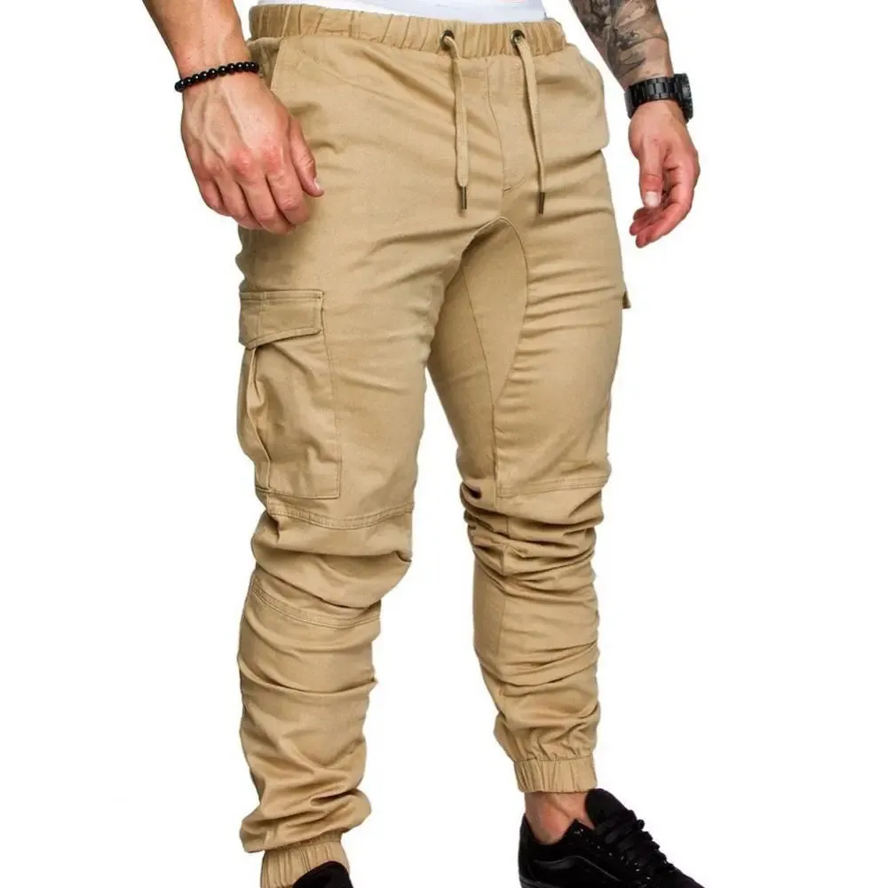 Men's Casual Jogging Pants  Pocket Pants Sports Pants