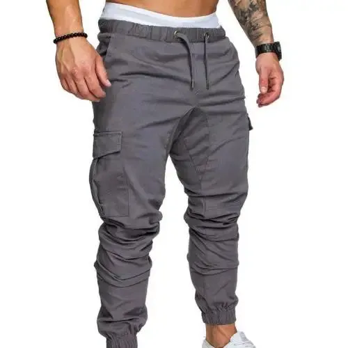 Men's Casual Jogging Pants  Pocket Pants Sports Pants