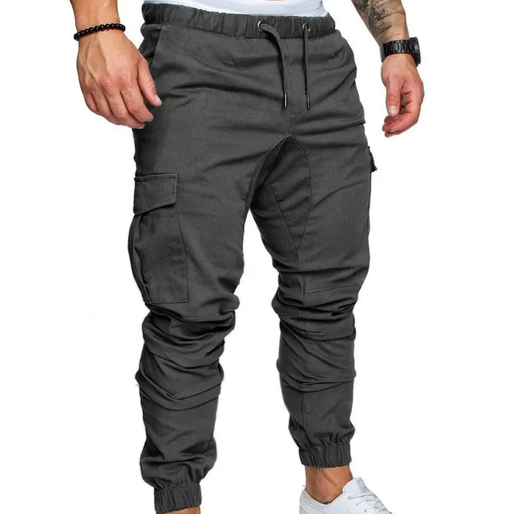 Men's Casual Jogging Pants  Pocket Pants Sports Pants