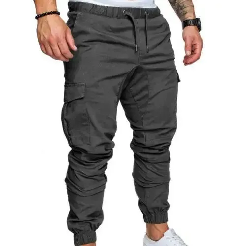 Men's Casual Jogging Pants  Pocket Pants Sports Pants