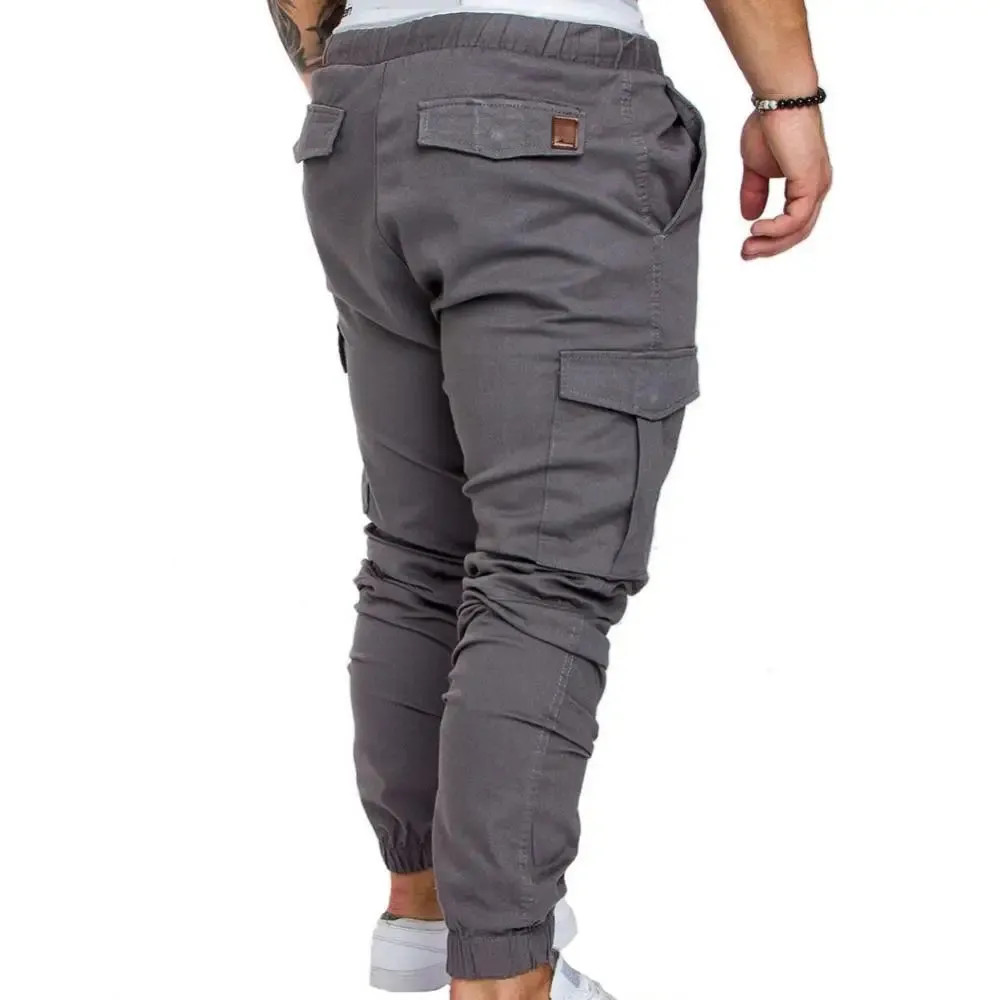 Men's Casual Jogging Pants  Pocket Pants Sports Pants