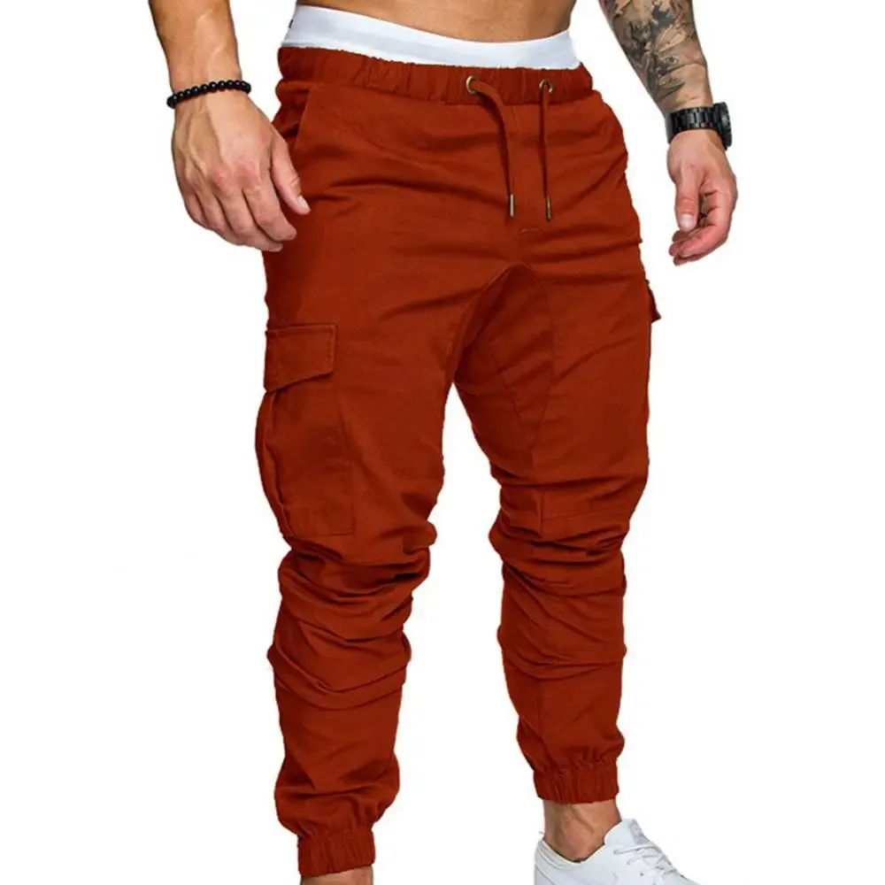 Men's Casual Jogging Pants  Pocket Pants Sports Pants