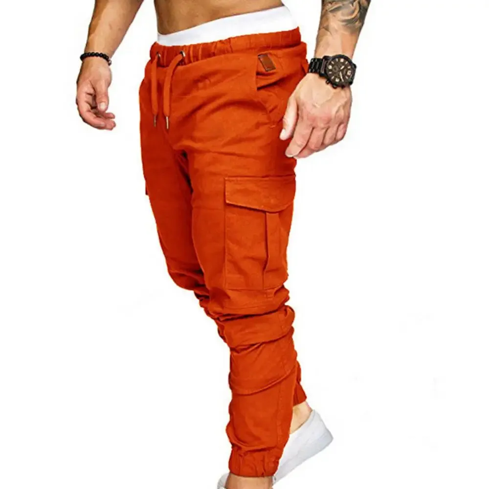 Men's Casual Jogging Pants  Pocket Pants Sports Pants