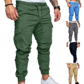 Men's Casual Jogging Pants  Pocket Pants Sports Pants