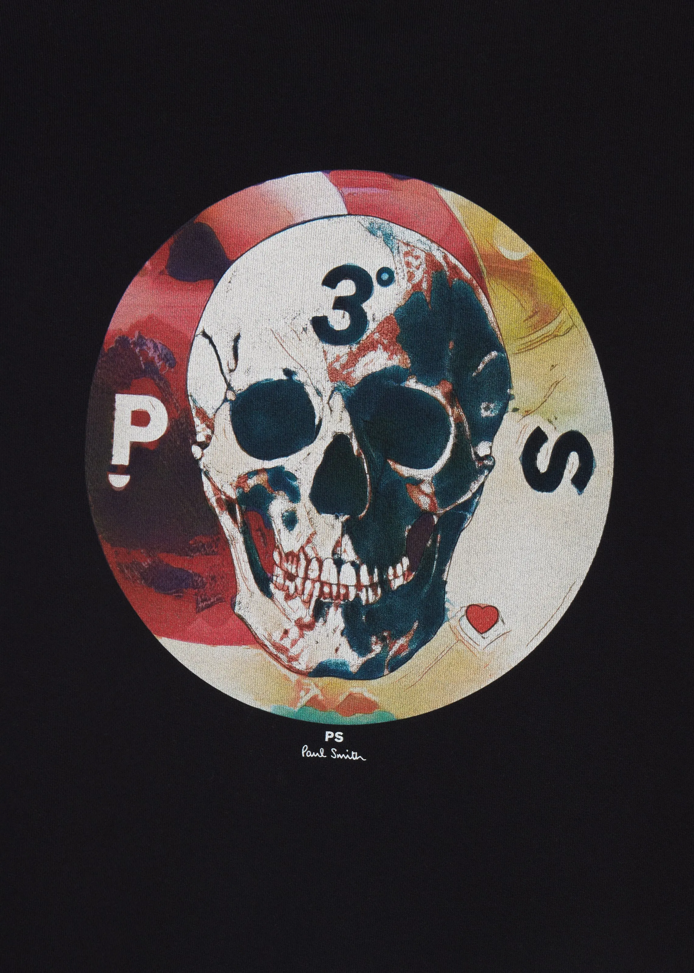 Men's Paul Smith Black Skull Sweatshirt