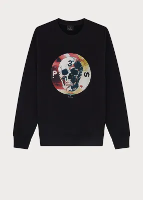 Men's Paul Smith Black Skull Sweatshirt