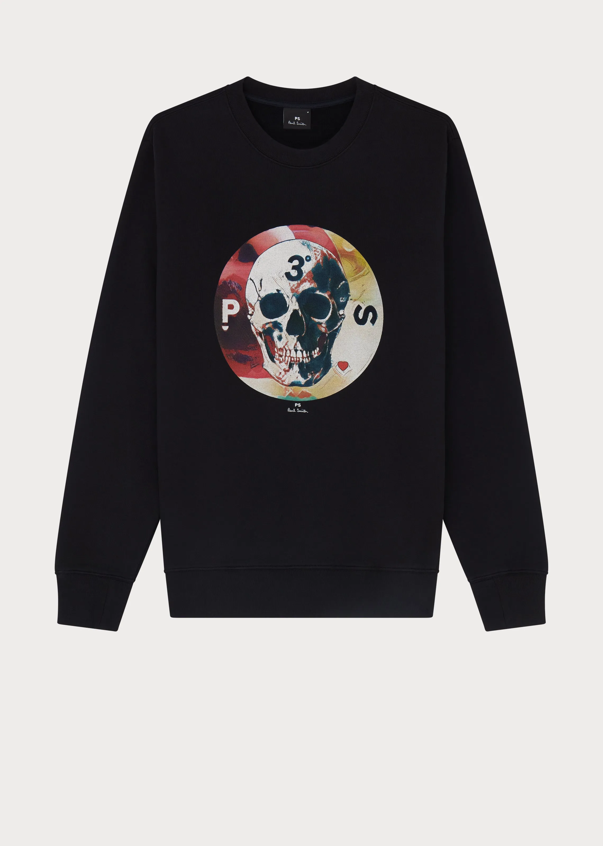 Men's Paul Smith Black Skull Sweatshirt