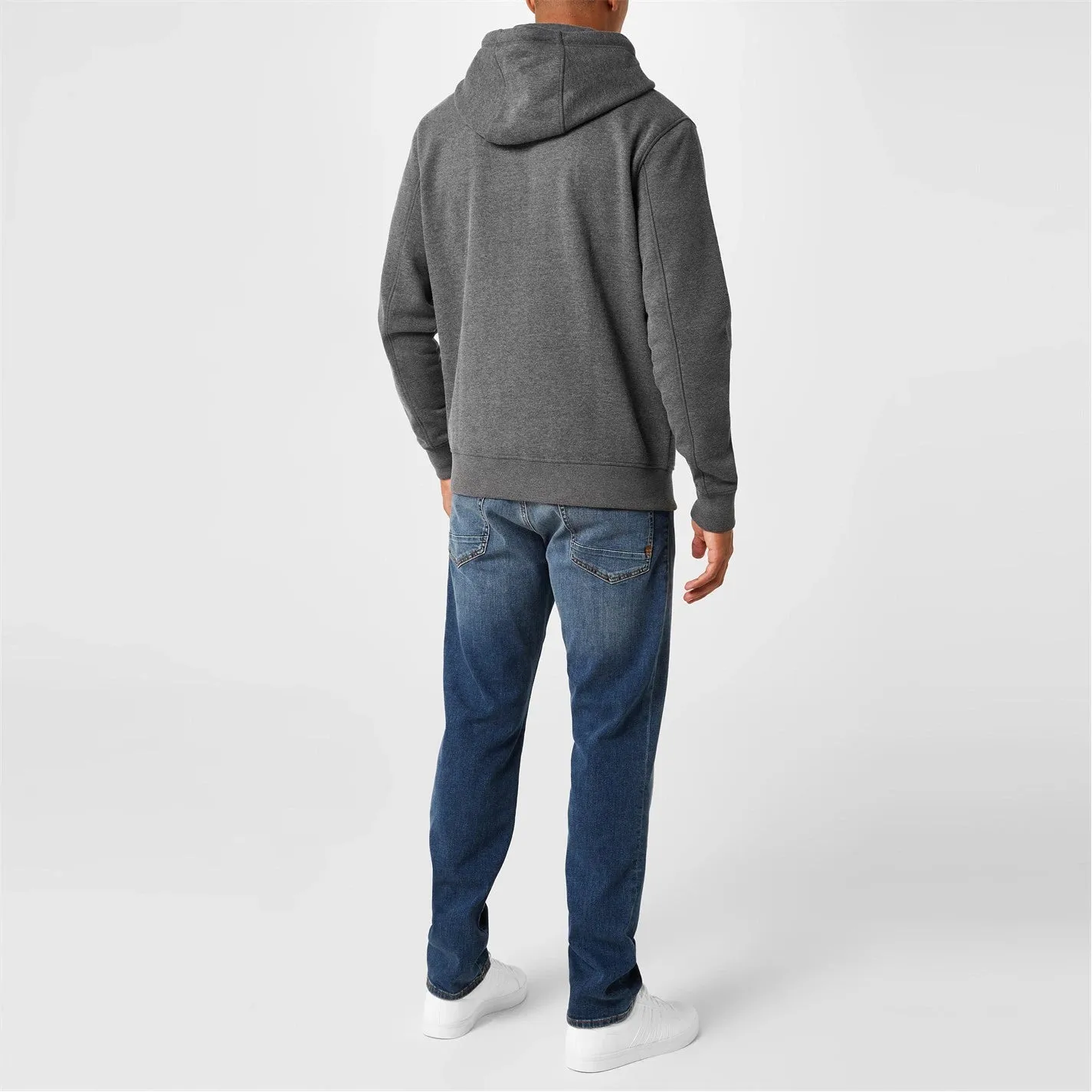 Mens Premium Zip Full Sleeve Fleece Hoodie Sweatshirt