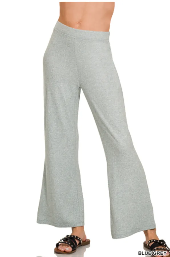 Miles Away Flared Elastic Waisted Pants