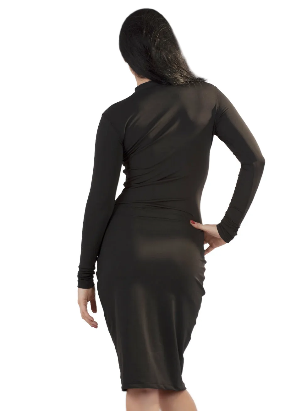Mistress Pencil Dress in Black