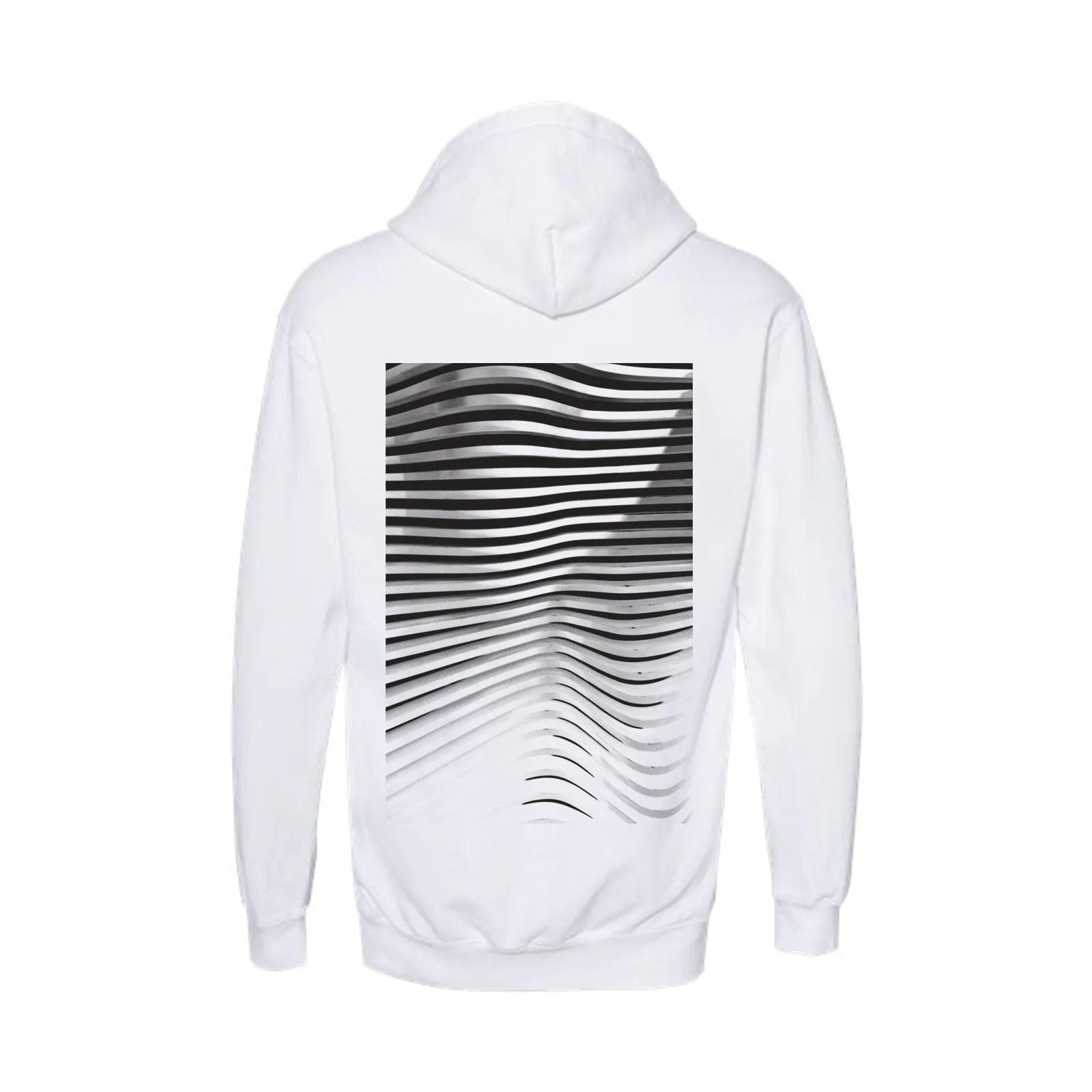 Modern General® Artwear Lines Sweatshirt in White