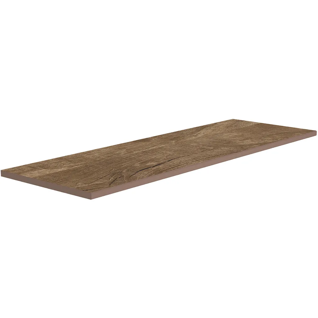Montauk Noce, 16" x 48" - 2CM Porcelain Pool Coping