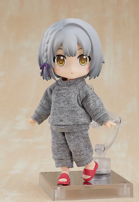 Nendoroid Doll Outfit Set: Sweatshirt and Sweatpants (Gray)
