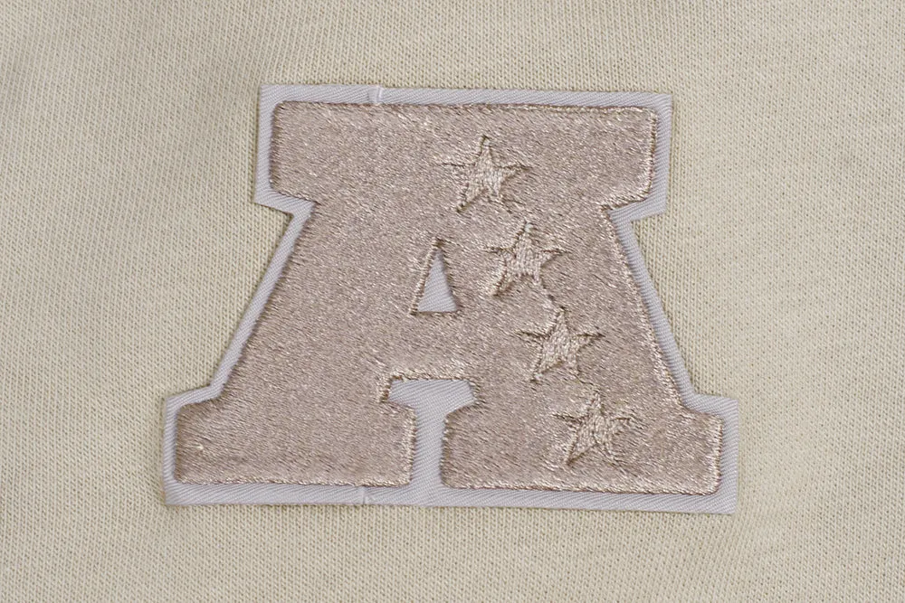 NFL LAS VEGAS RAIDERS NEUTRAL WOMEN'S CREWNECK (TAUPE)