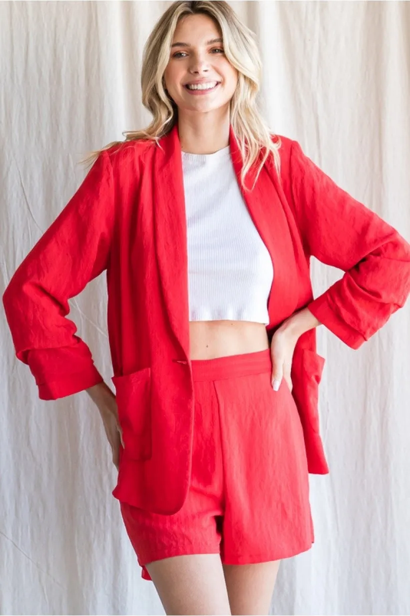 One and Done Blazer (3 colors)