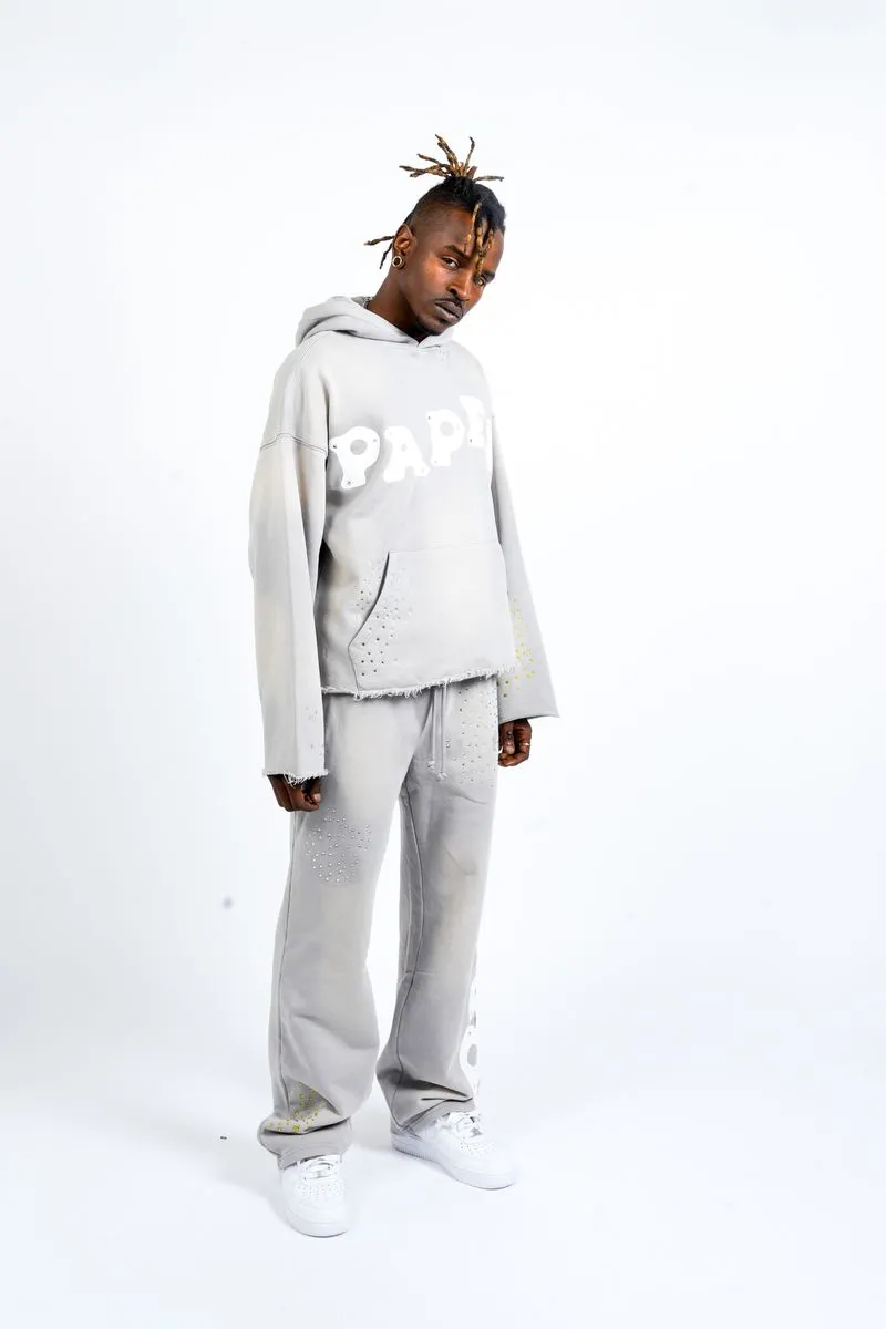 Paper Money PAPER HOODIE & SWEATPANTS (Grey)