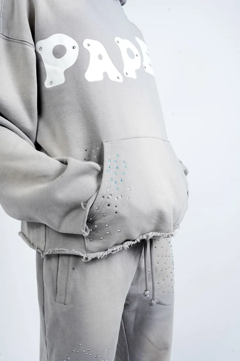 Paper Money PAPER HOODIE & SWEATPANTS (Grey)