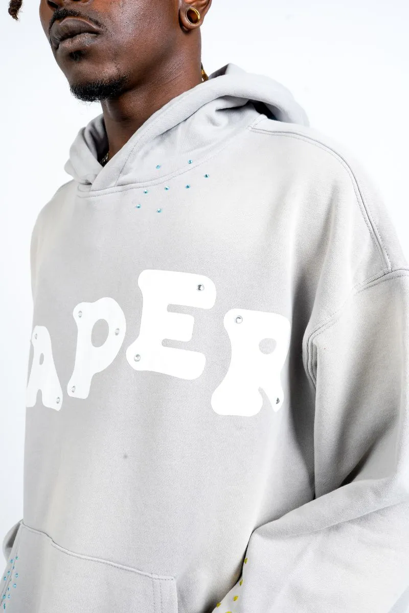 Paper Money PAPER HOODIE & SWEATPANTS (Grey)