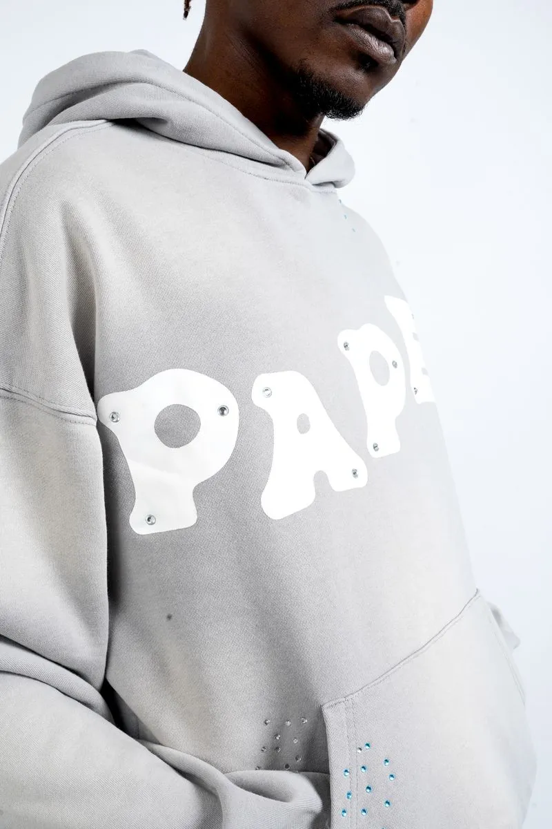 Paper Money PAPER HOODIE & SWEATPANTS (Grey)