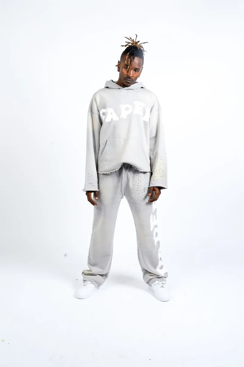 Paper Money PAPER HOODIE & SWEATPANTS (Grey)