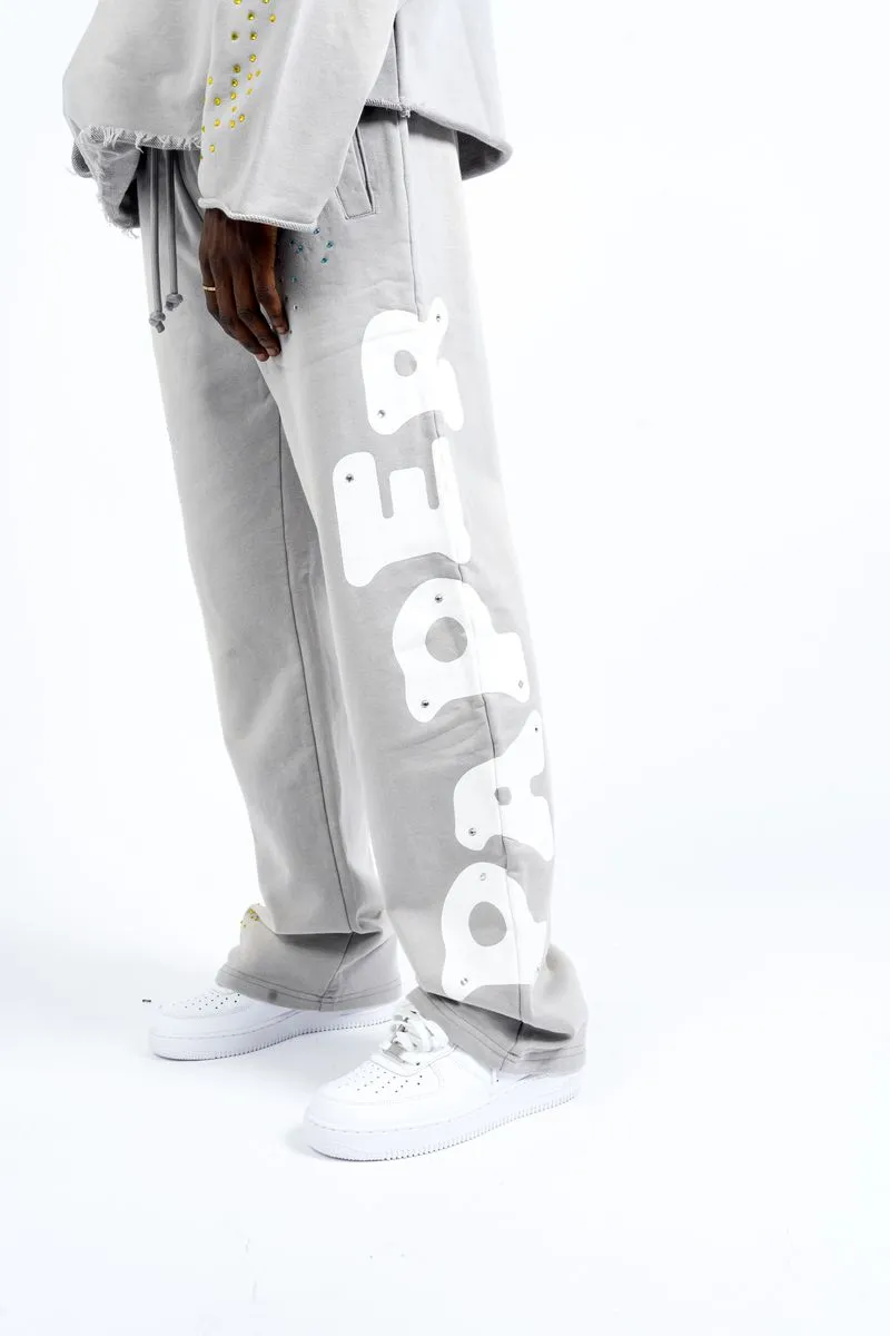 Paper Money PAPER HOODIE & SWEATPANTS (Grey)