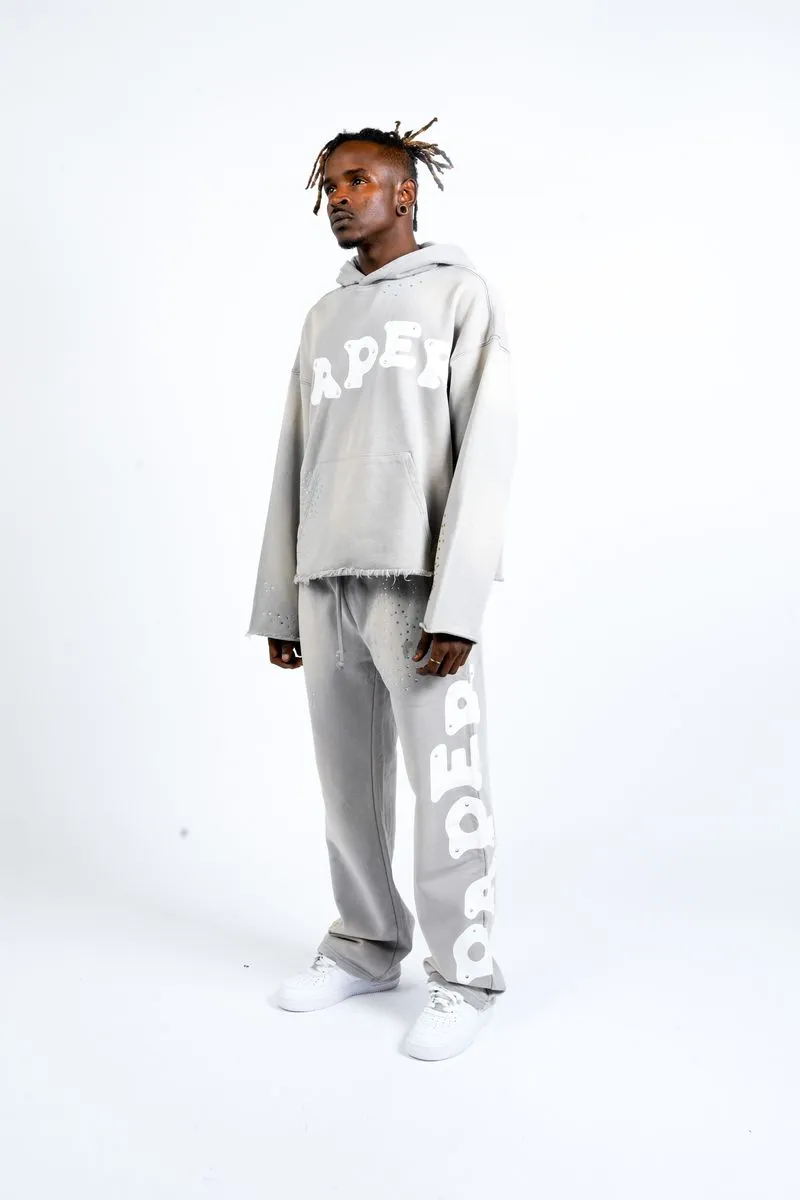 Paper Money PAPER HOODIE & SWEATPANTS (Grey)