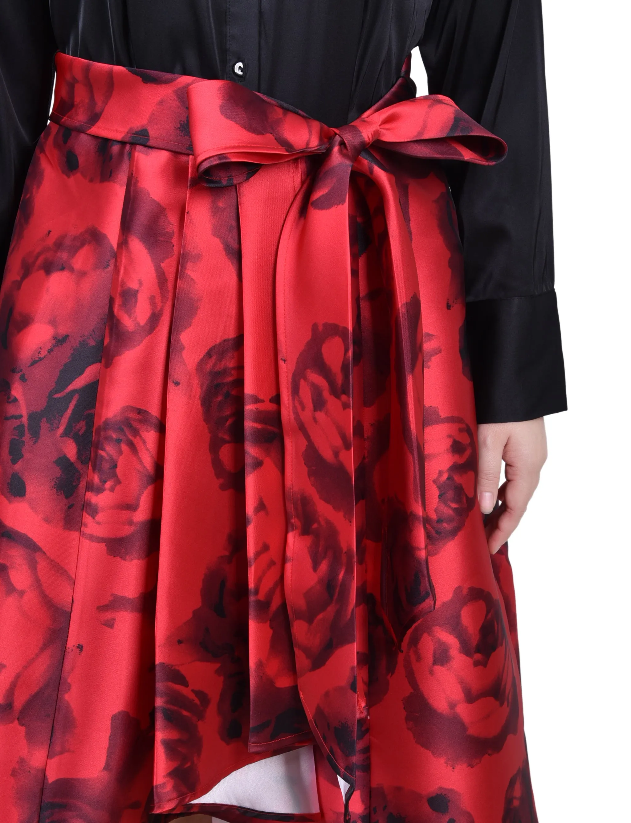 Petite Satin/Mikado Dress