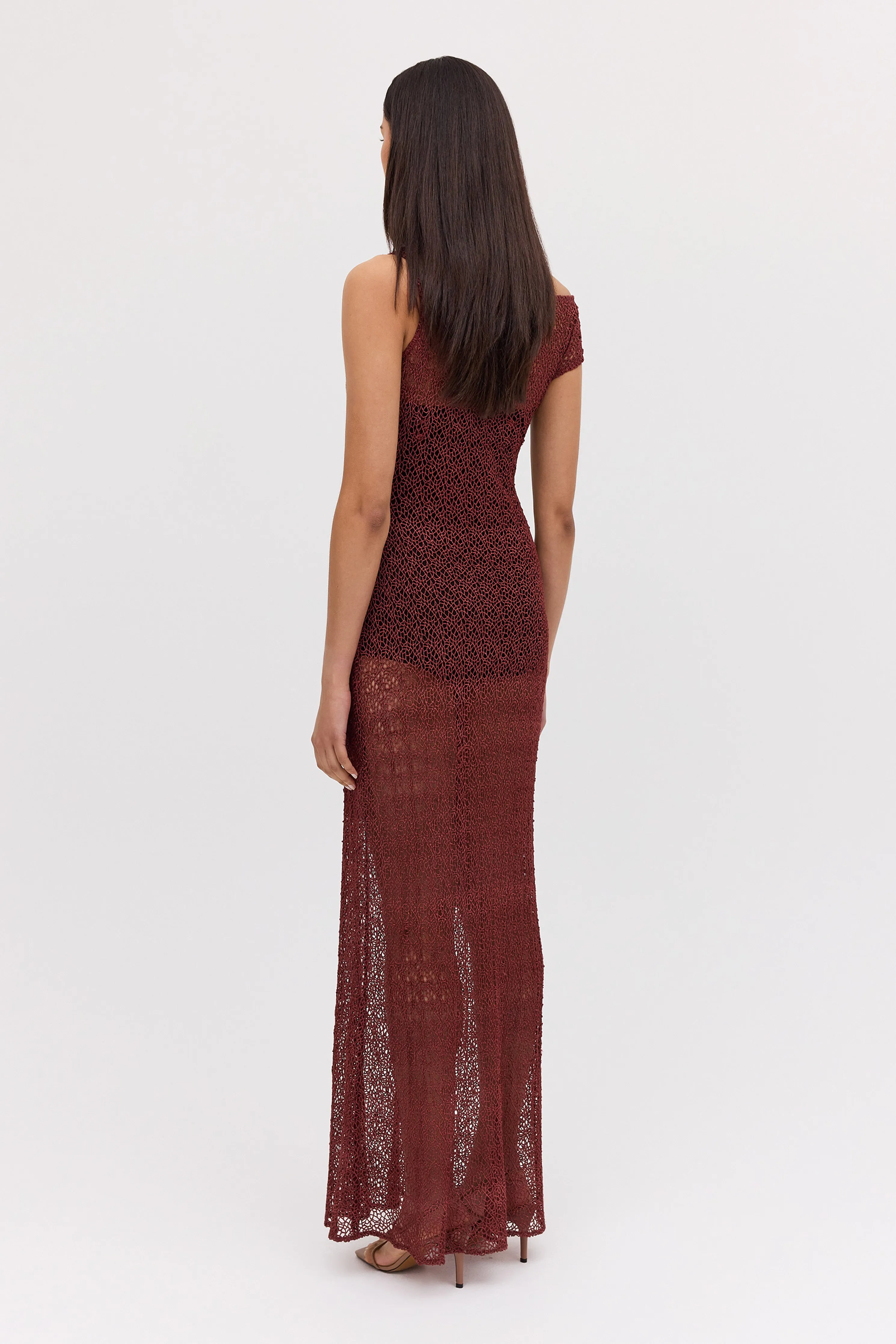 PLUM LACE SERENE DRESS