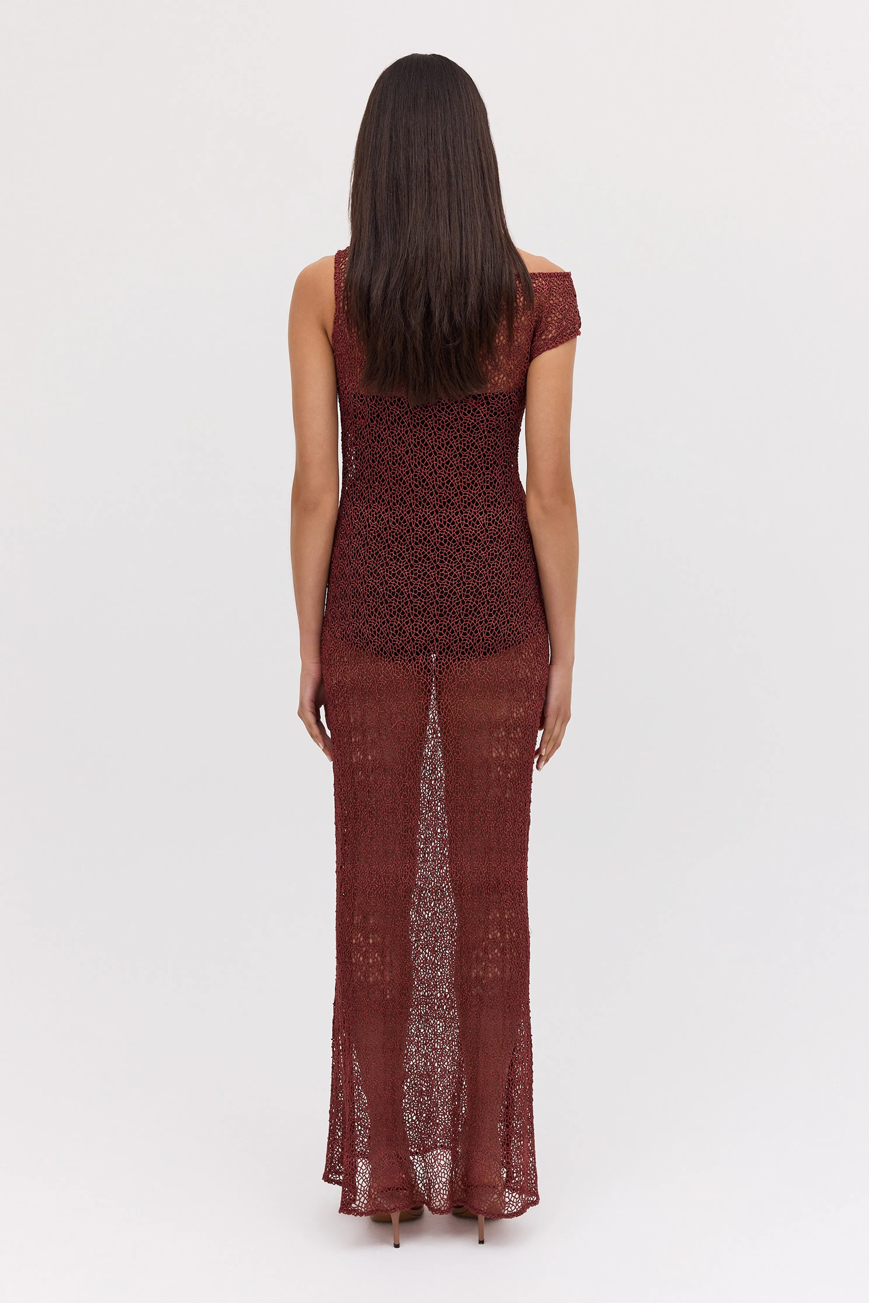 PLUM LACE SERENE DRESS