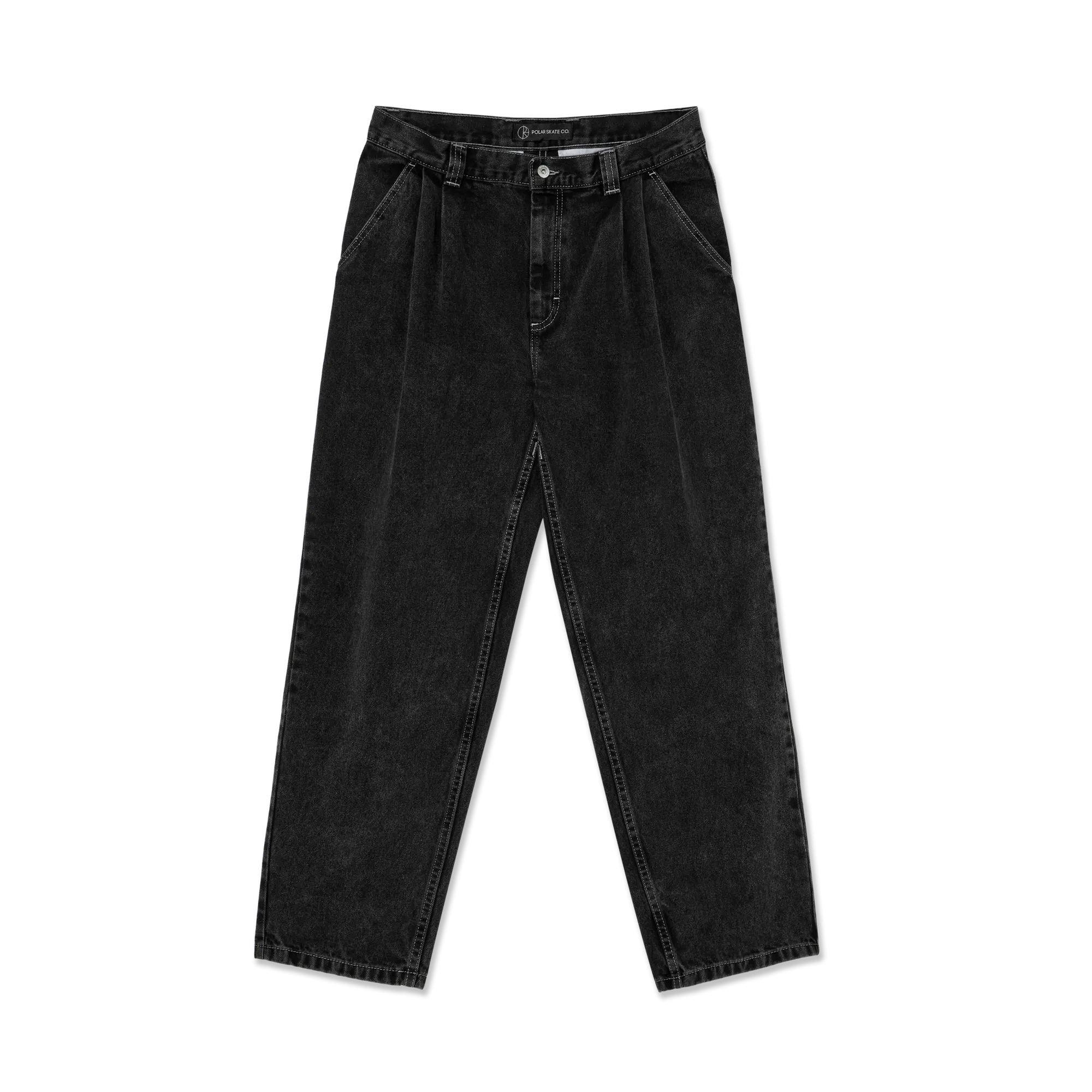 Polar Grund Chinos - Silver Black