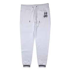 Psycho Bunny Howgate Sweatpant (White) - B6P212Q1FTWHT