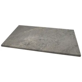 Quarzo Gray, 13" x 24" - 2CM Porcelain Pool Coping