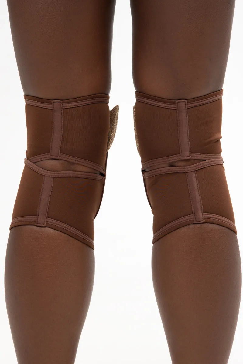 Queen Classic Kneepads - Kitty Cacao