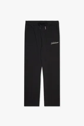 "ACE" BLACK STRAIGHT PANT