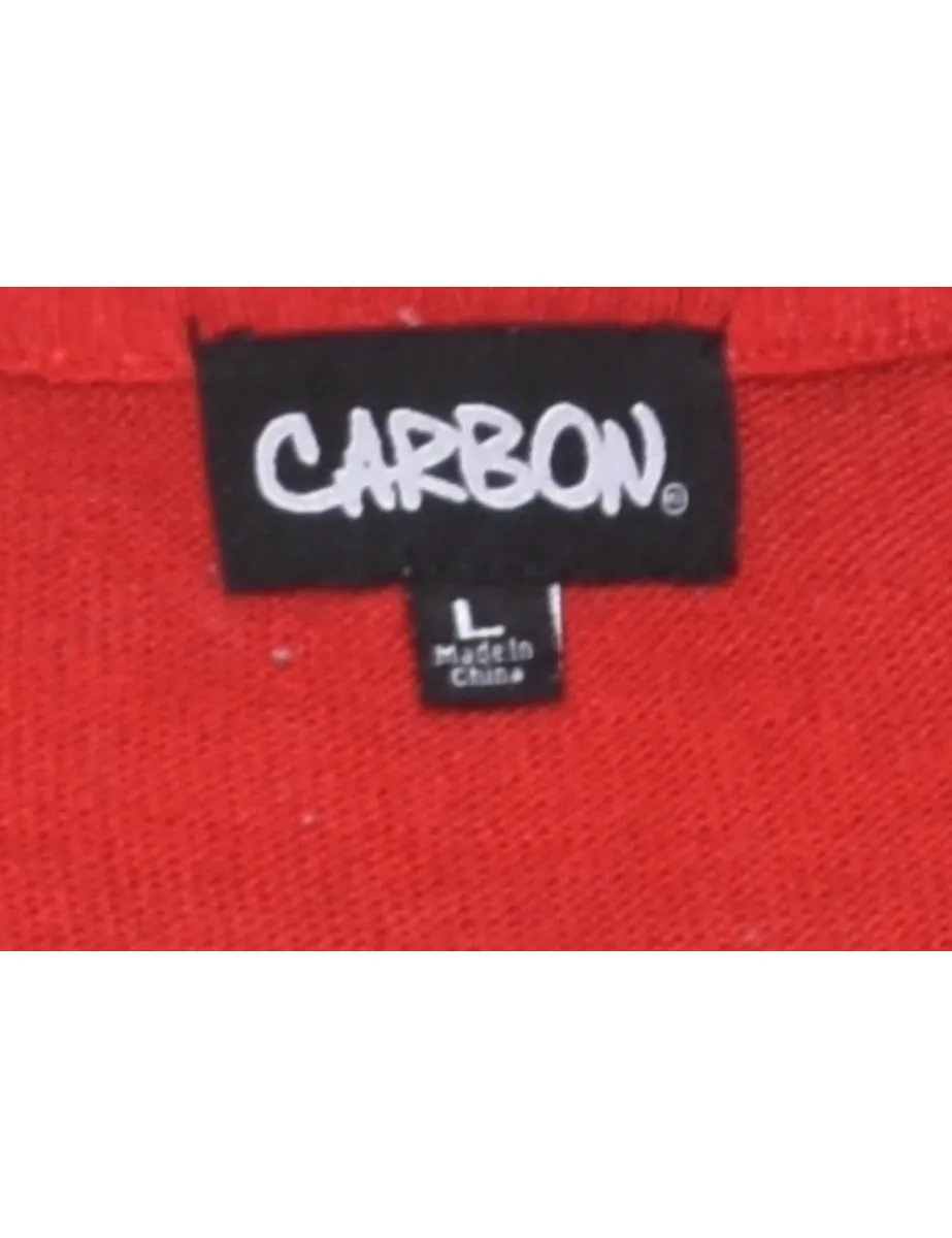 Red Christmas Jumper - L