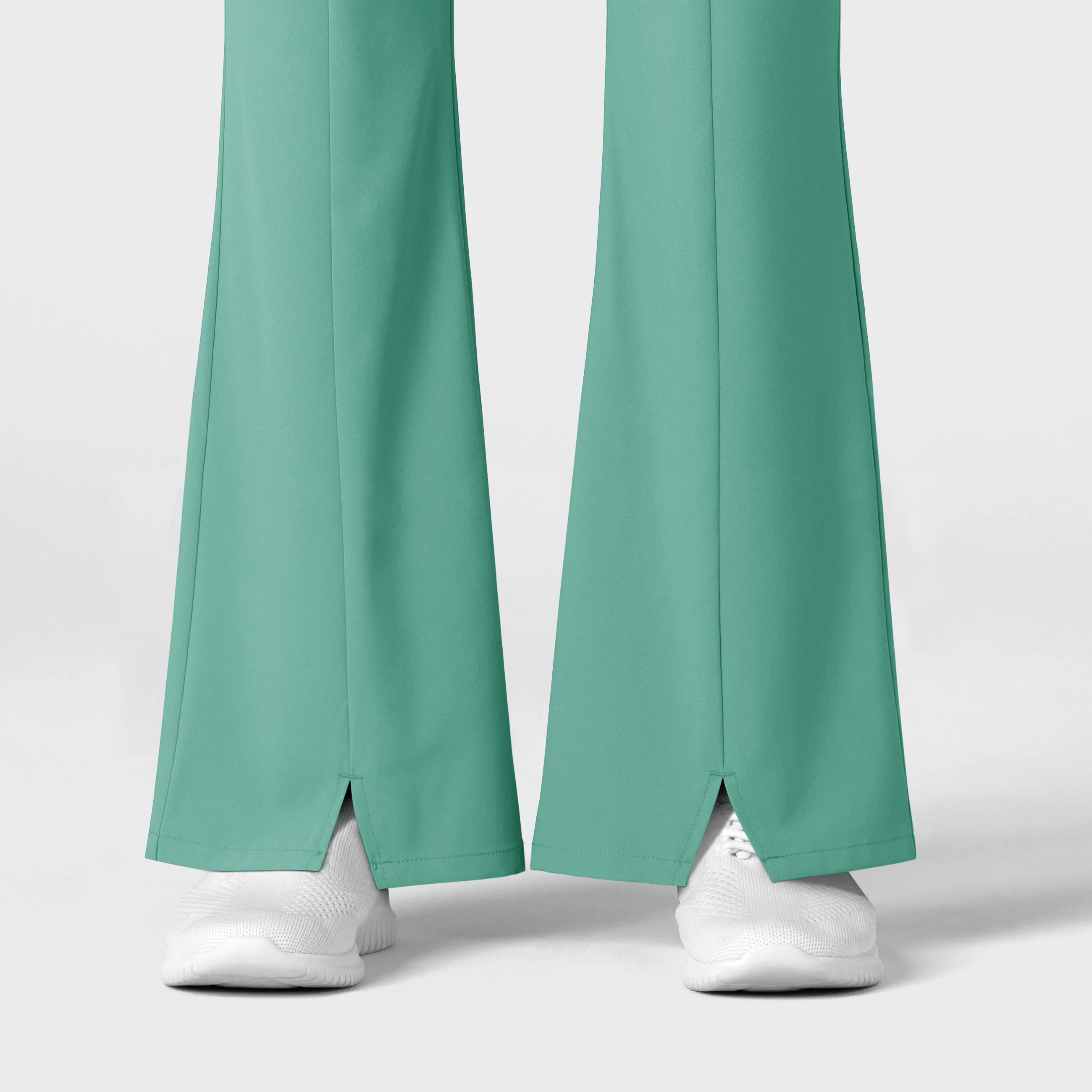 RENEW Women's Cargo Flare Scrub Pant - Turquoise