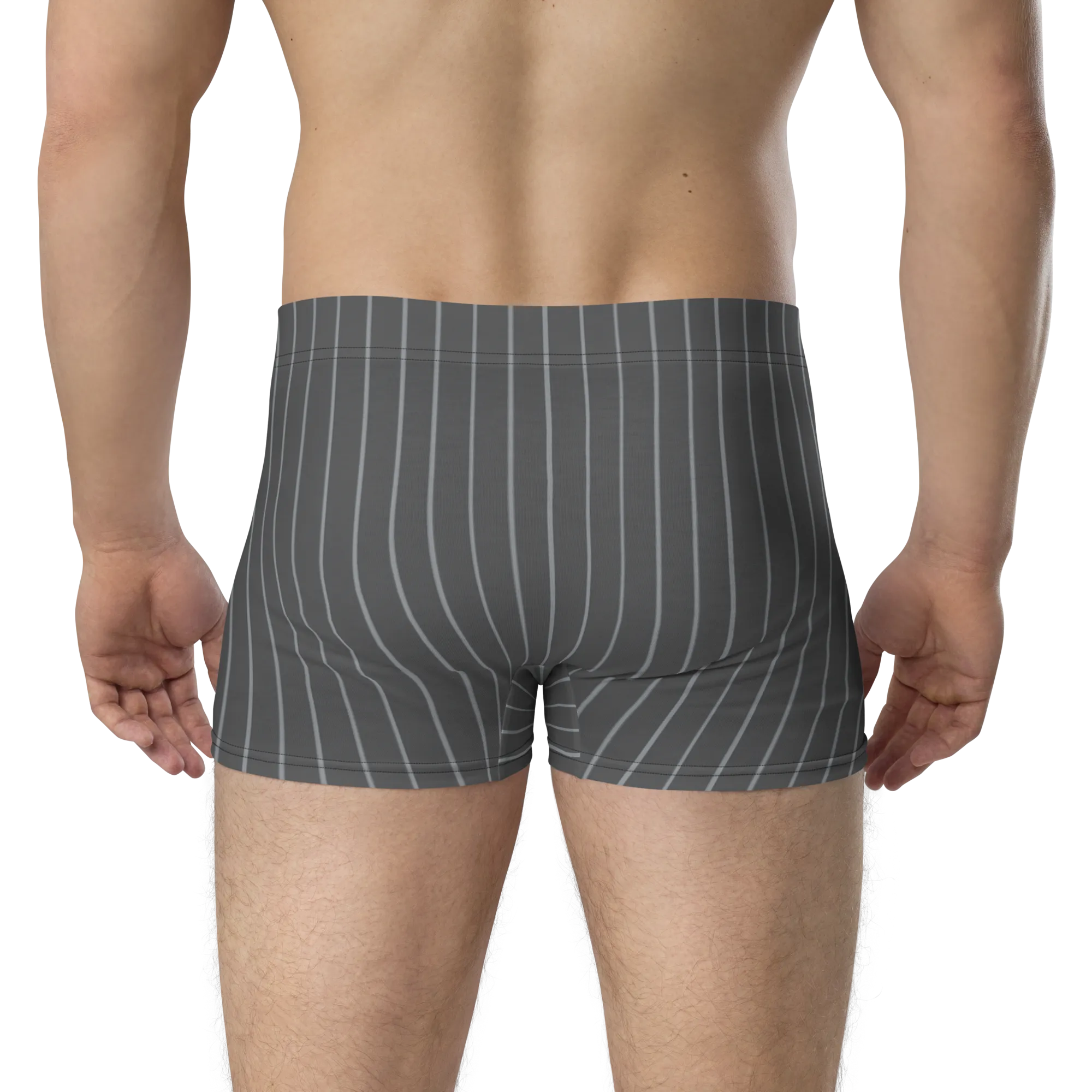 ROYAL Team Iconic. Athletix Boi Briefs Pinstripe 50 Shades Deep Dusk and Cool Grey
