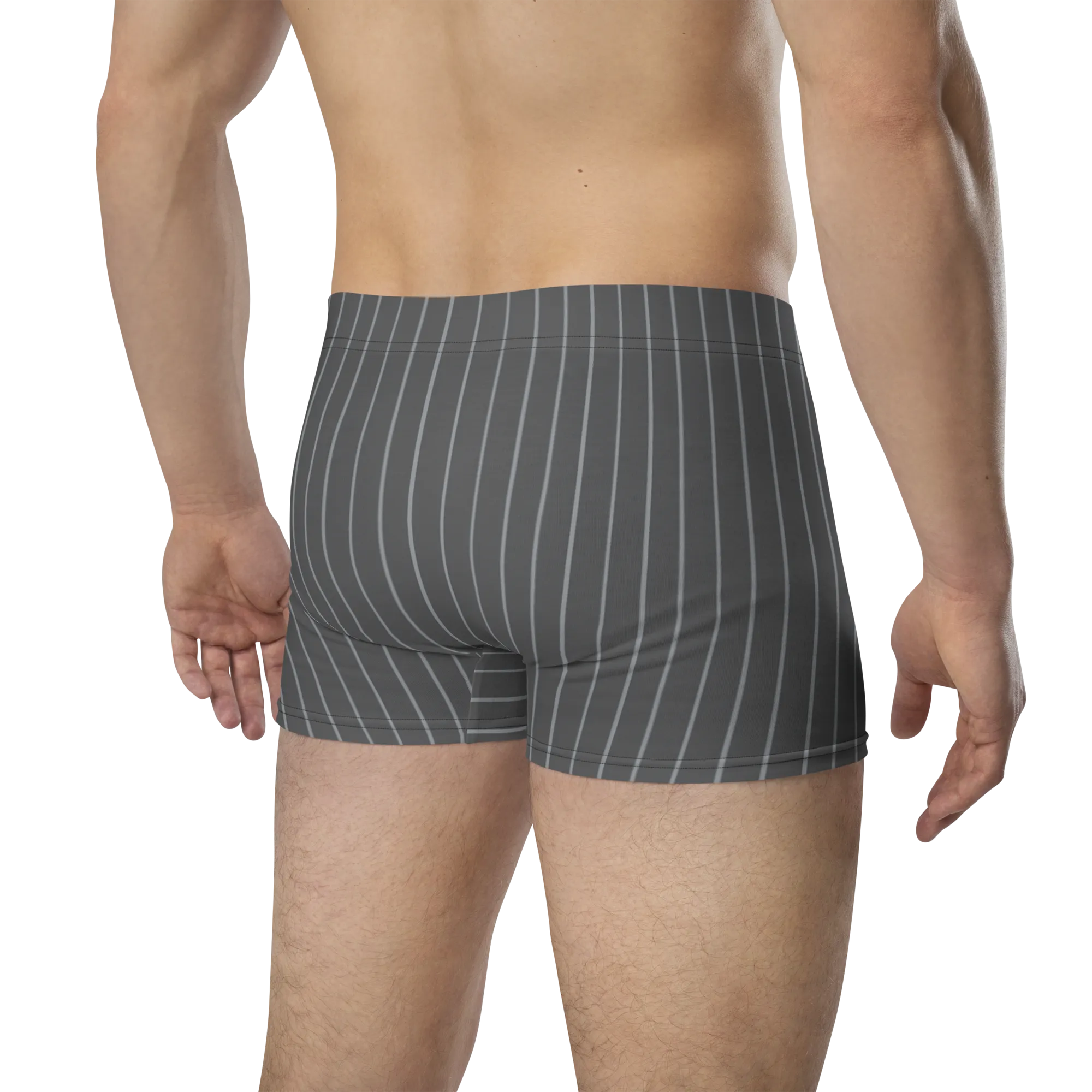 ROYAL Team Iconic. Athletix Boi Briefs Pinstripe 50 Shades Deep Dusk and Cool Grey