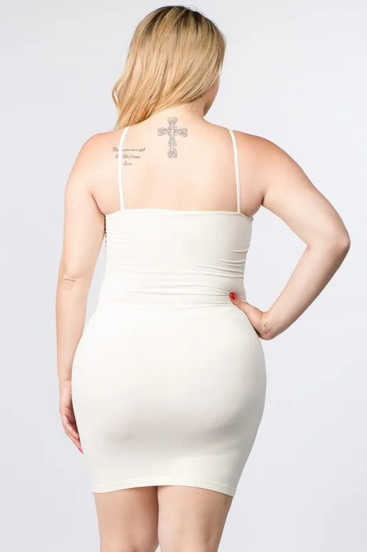 Seamless Cami Slip Dress - Ivory