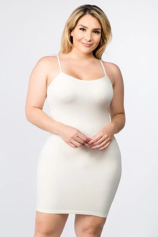 Seamless Cami Slip Dress - Ivory