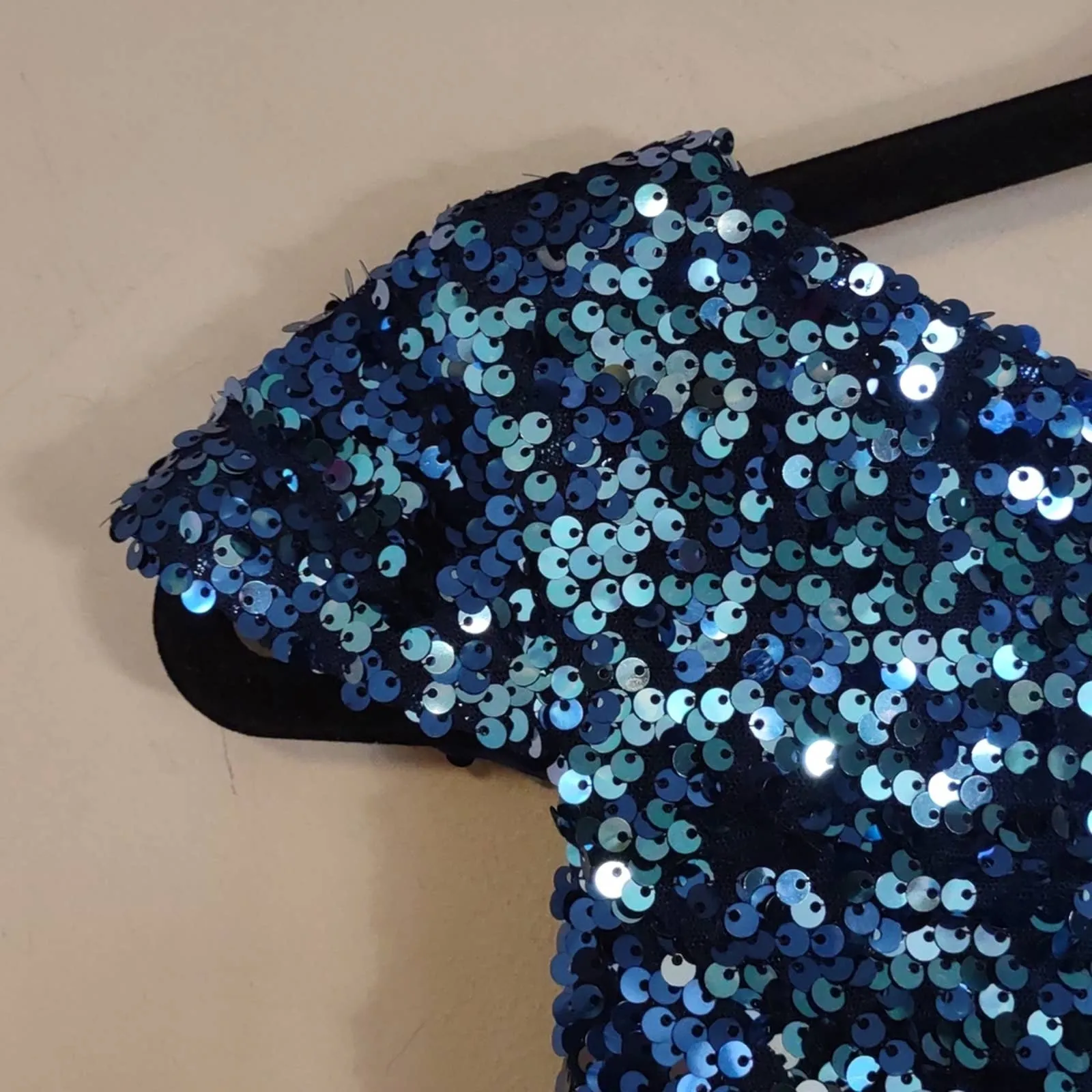 Short Tullle Sequins Homecoming Dress Sarah Bridal Navy