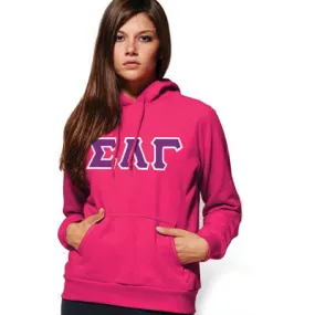 Sigma Lambda Gamma Hooded Sweatshirt - G185 - TWILL